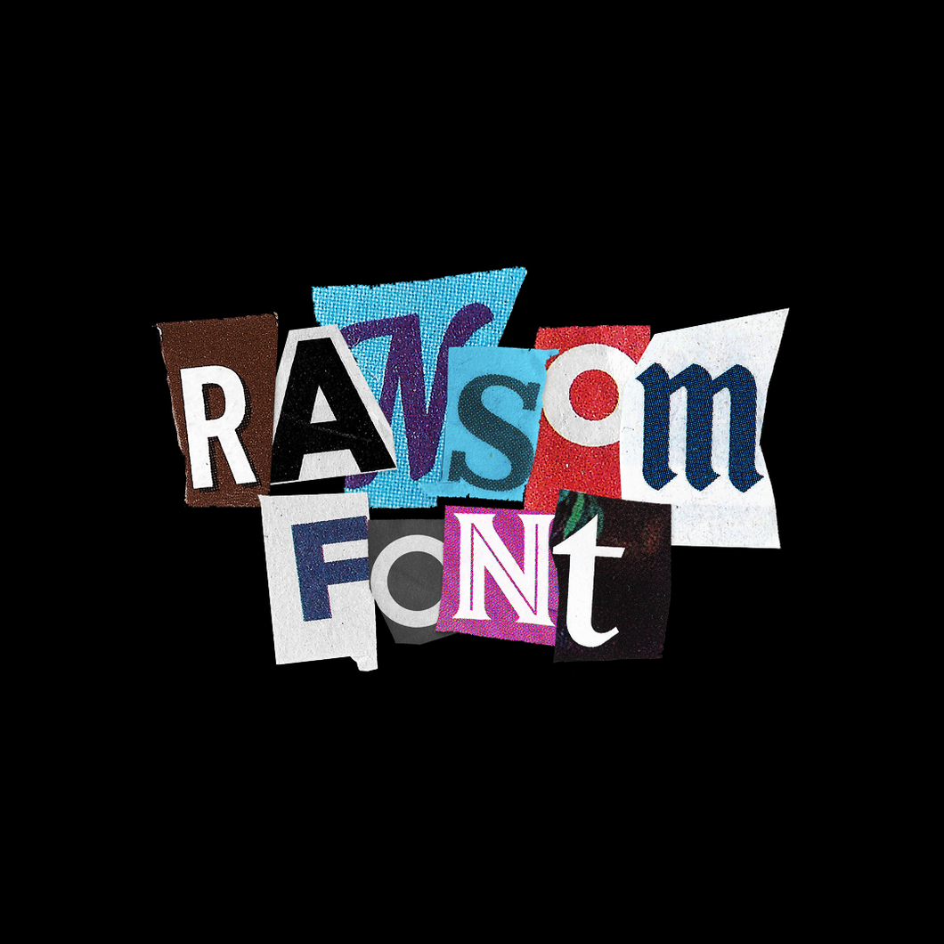 THE RANSOM FONT